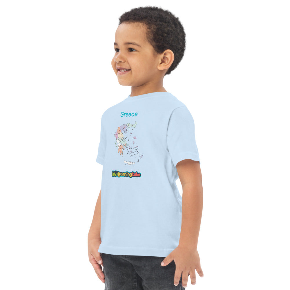 Greece - Toddler jersey t-shirt