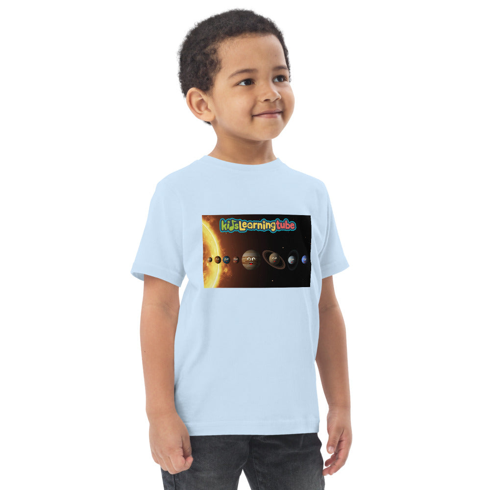Solar System Toddler jersey t-shirt