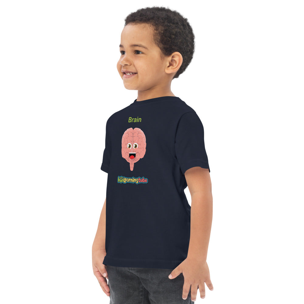 Brain - Toddler jersey t-shirt