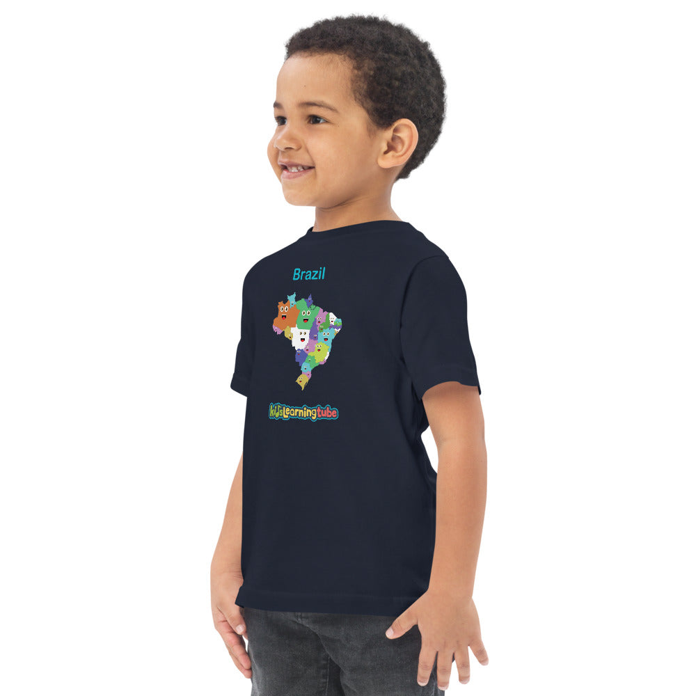 Brazil - Toddler jersey t-shirt