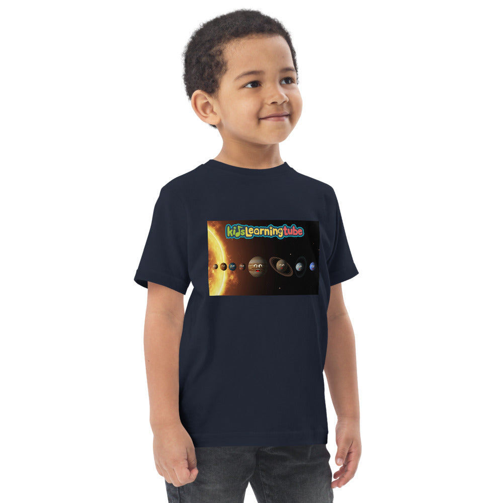 Solar System Toddler jersey t-shirt