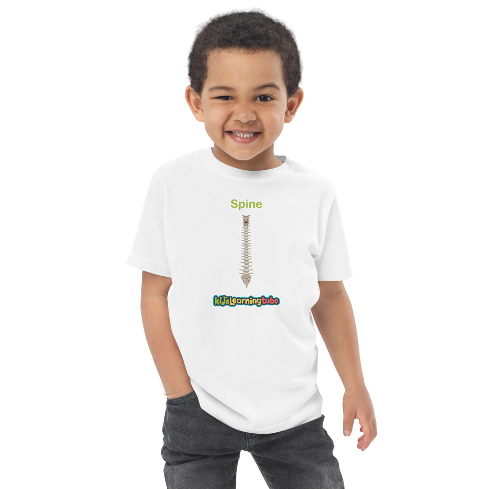 Spine - Toddler jersey t-shirt