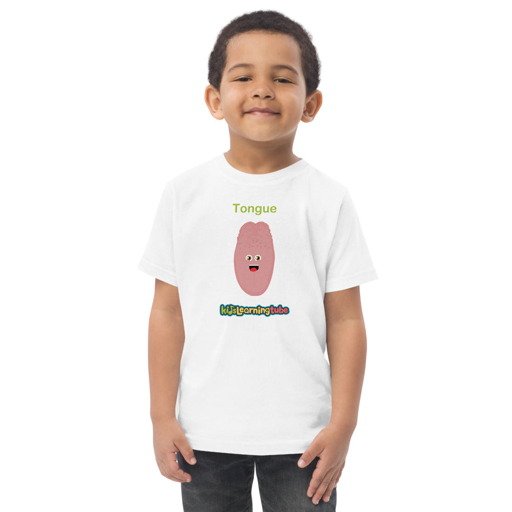 Tongue - Toddler jersey t-shirt