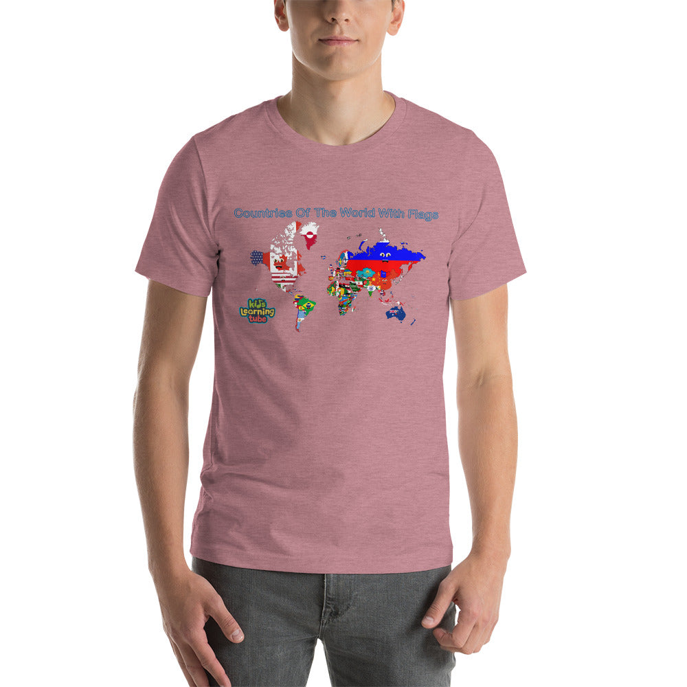 Countries of the World - Short-Sleeve Unisex T-Shirt