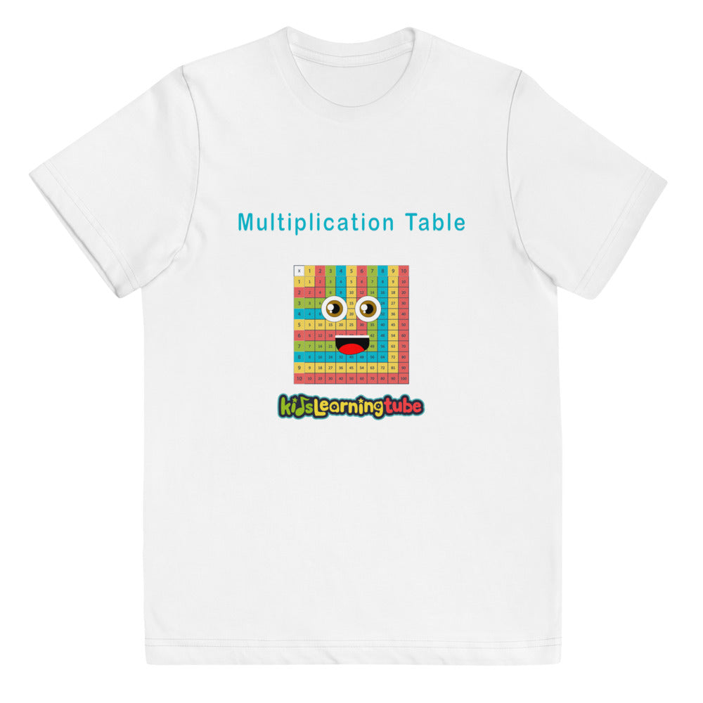 Multiplication Table - Youth jersey t-shirt