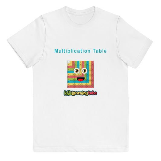 Multiplication Table - Youth jersey t-shirt