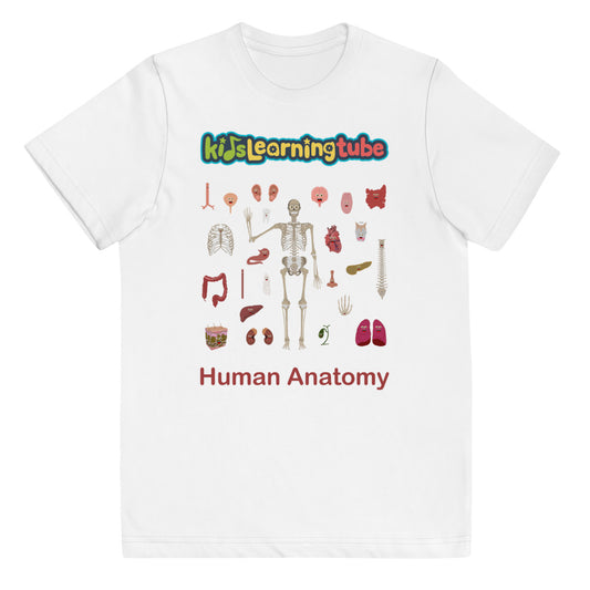 Human Anatomy Youth jersey t-shirt