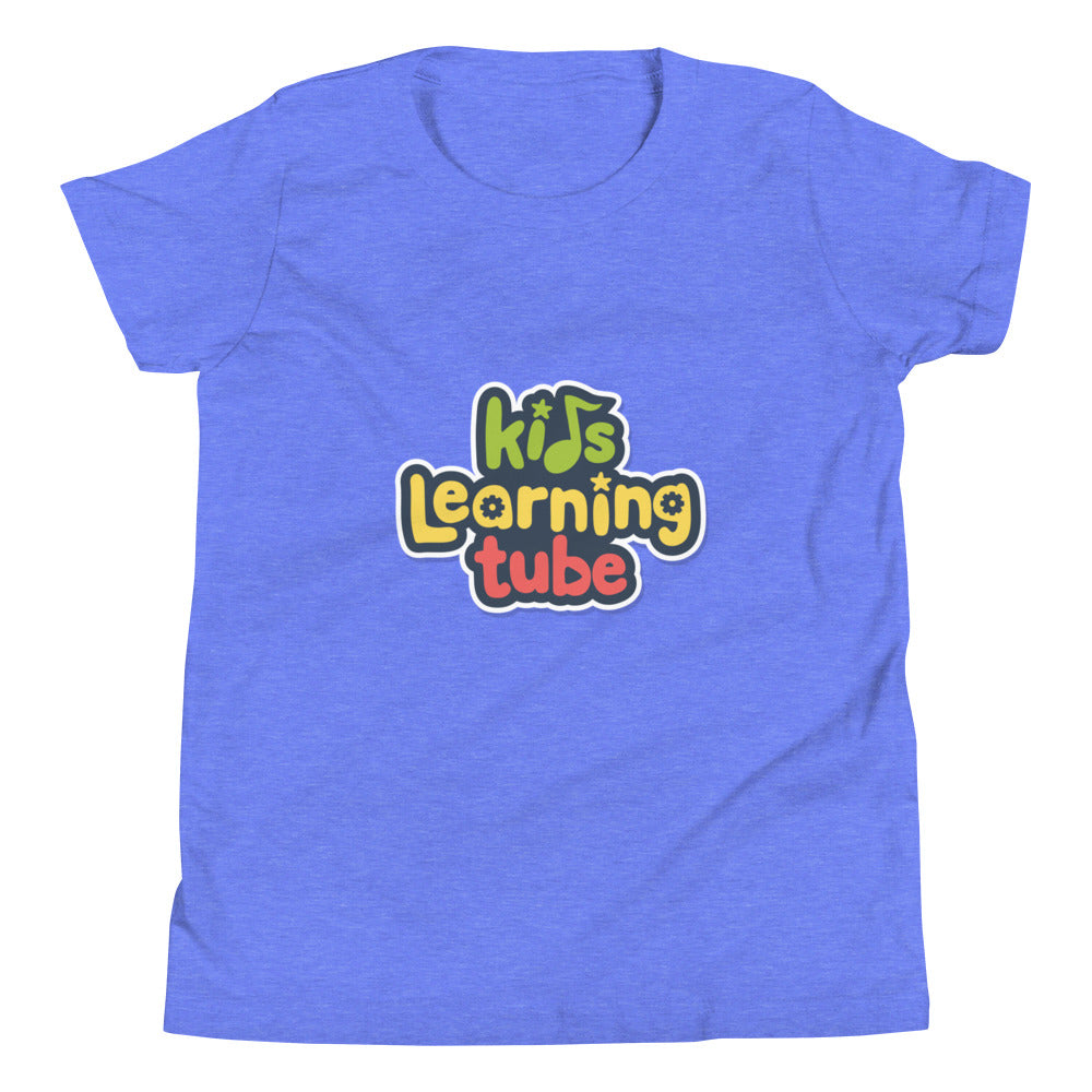 Kids Learning Tube Stack Logo - Youth Short Sleeve T-Shirt